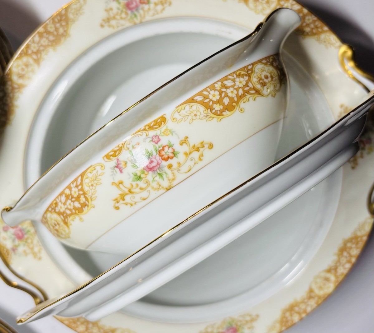 1940 M Marked Noritake China Service For 12 Occupied Japan 89