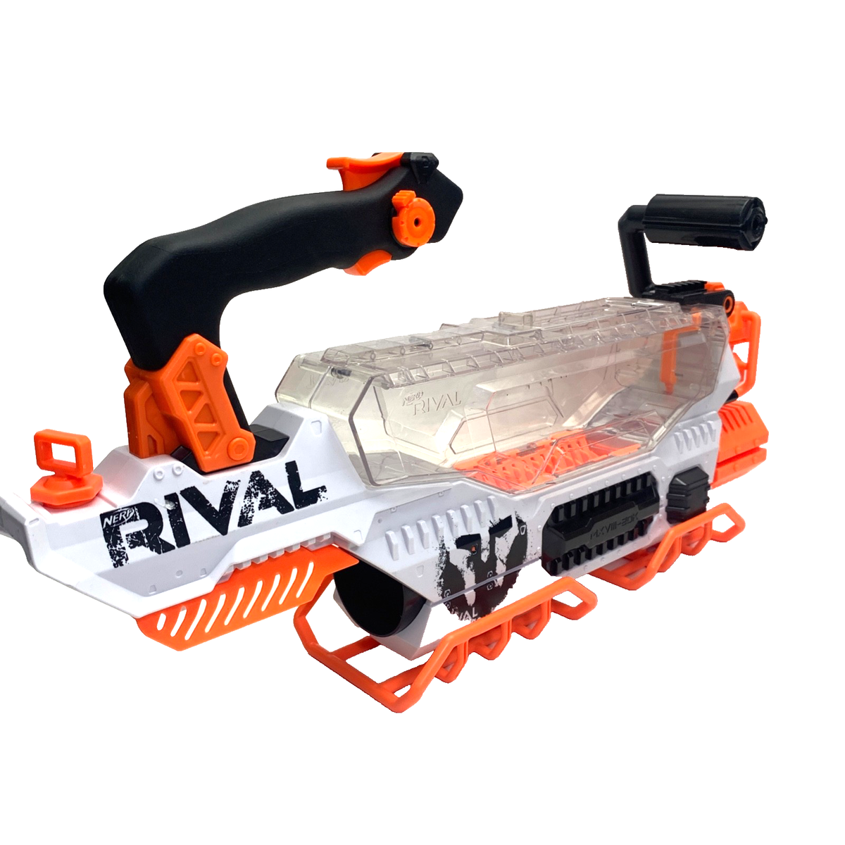 Used] NERF Rival Prometheus MXVIII-20K Toy Blaster, ** NO BATTERY