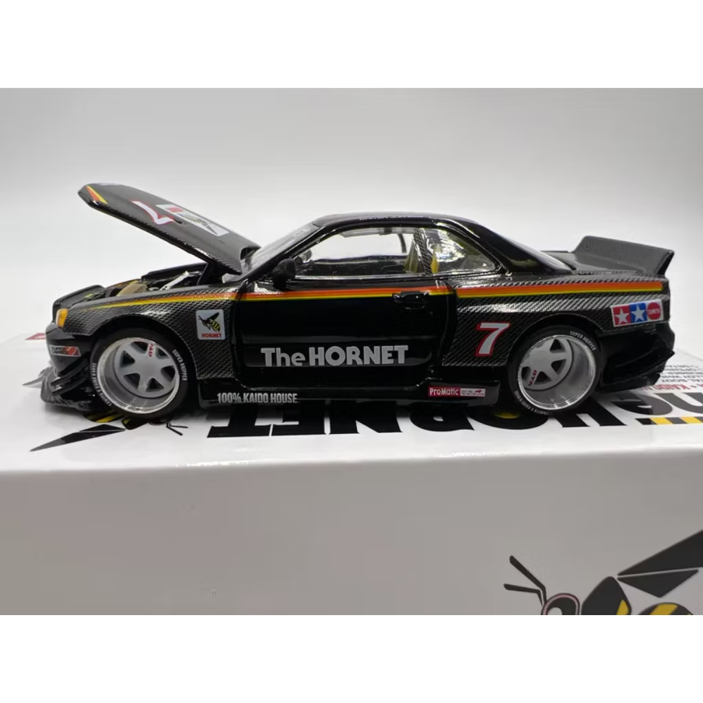 Mini GT x Kaido House 1:64 Nissan Skyline GT-R R34 The Hornet