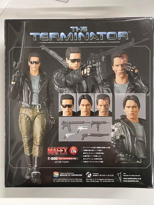 MAFEX No.176 T-800 (The Terminator Ver.) Action Figure Medicom Toy