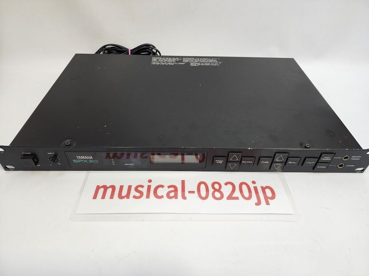 YAMAHA SPX90 Digital Multi-Effects Sound Processor | eBay