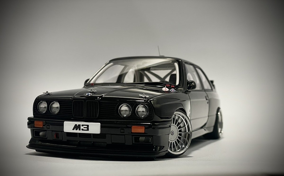 1/18 AUTOART BMW M3 E30 DTM , BLACK , 89247 , NEW ( Customized) | eBay