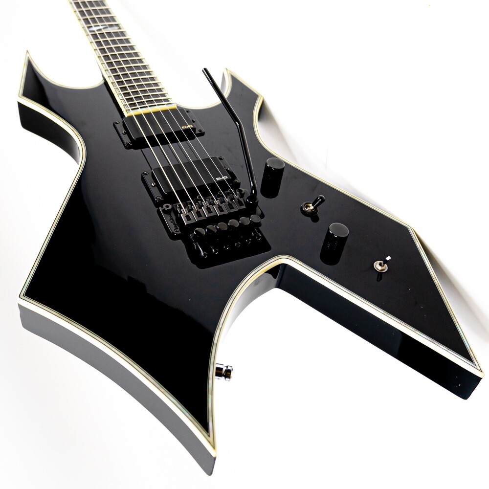 B.C. Rich Warlock NJ Deluxe w/ Gigbag – Iconic Metal Axe with