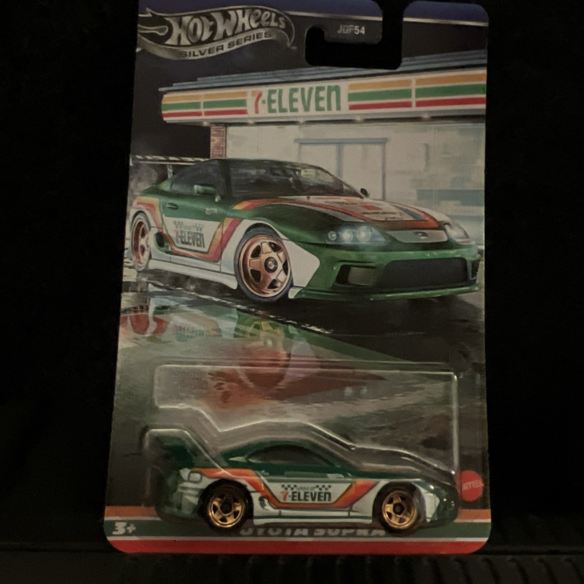 Hot Wheels Silver Series 7-Eleven Toyota Supra 7/11 Exclusive
