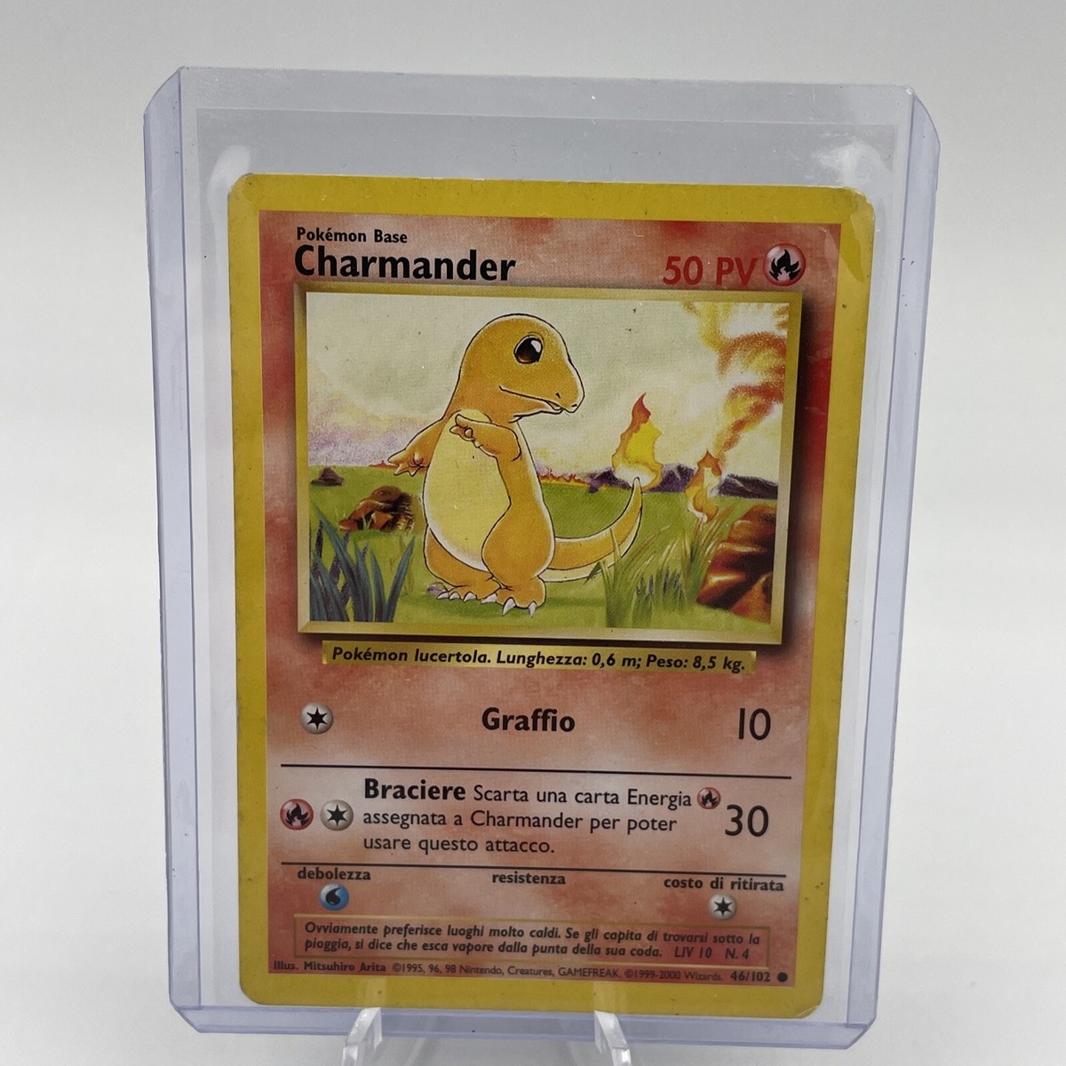 Pokemon Card Charmander 46/102 Spanish Version | eBay
