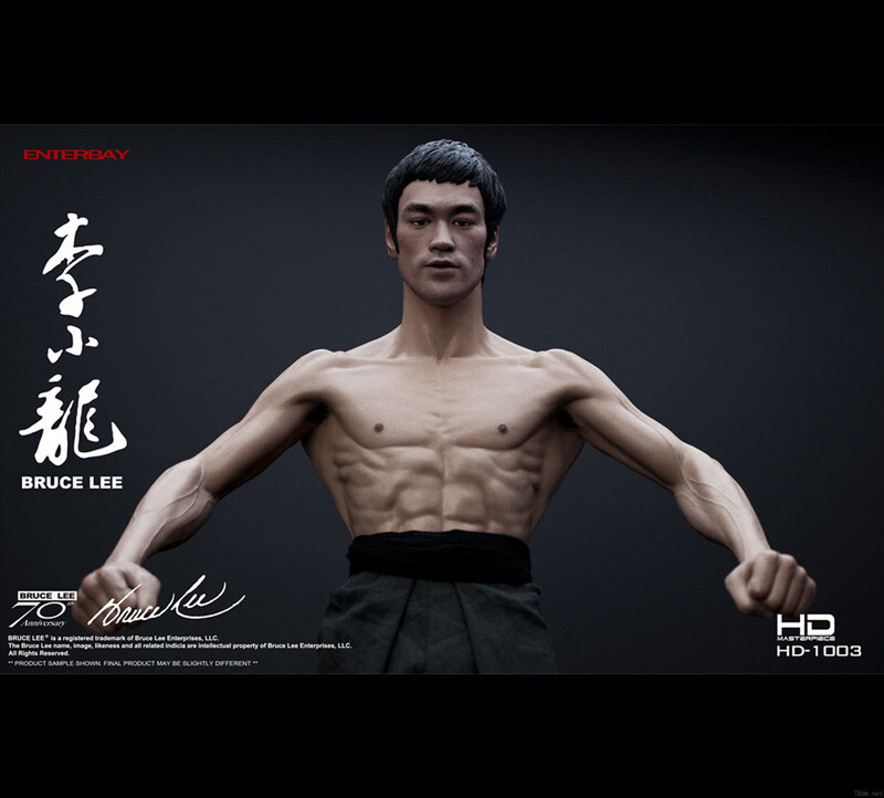 Enterbay HD-1003 Enter Dragon Bruce Lee 1/4 Masterpiece Figures 70