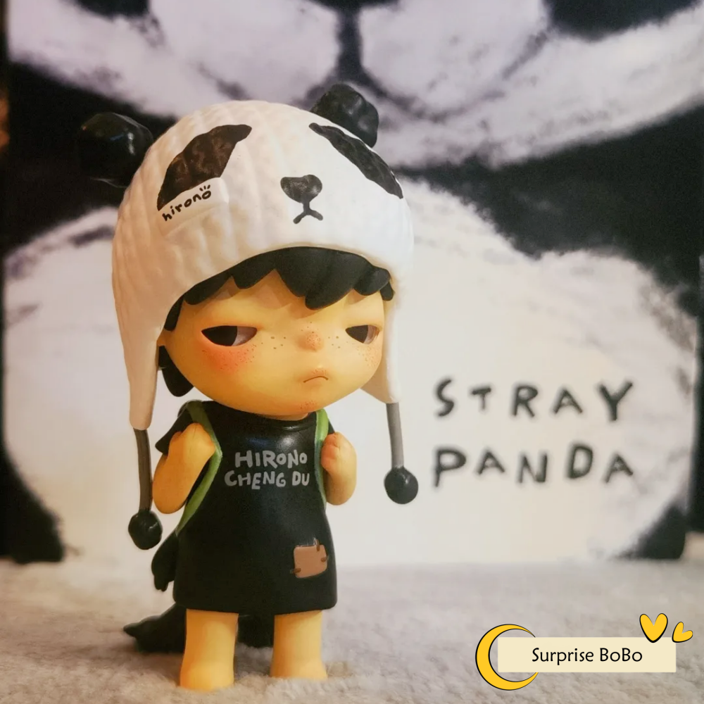 Hirono Stray Panda Series Limited Edition Figure Doll Art Toy Hot
