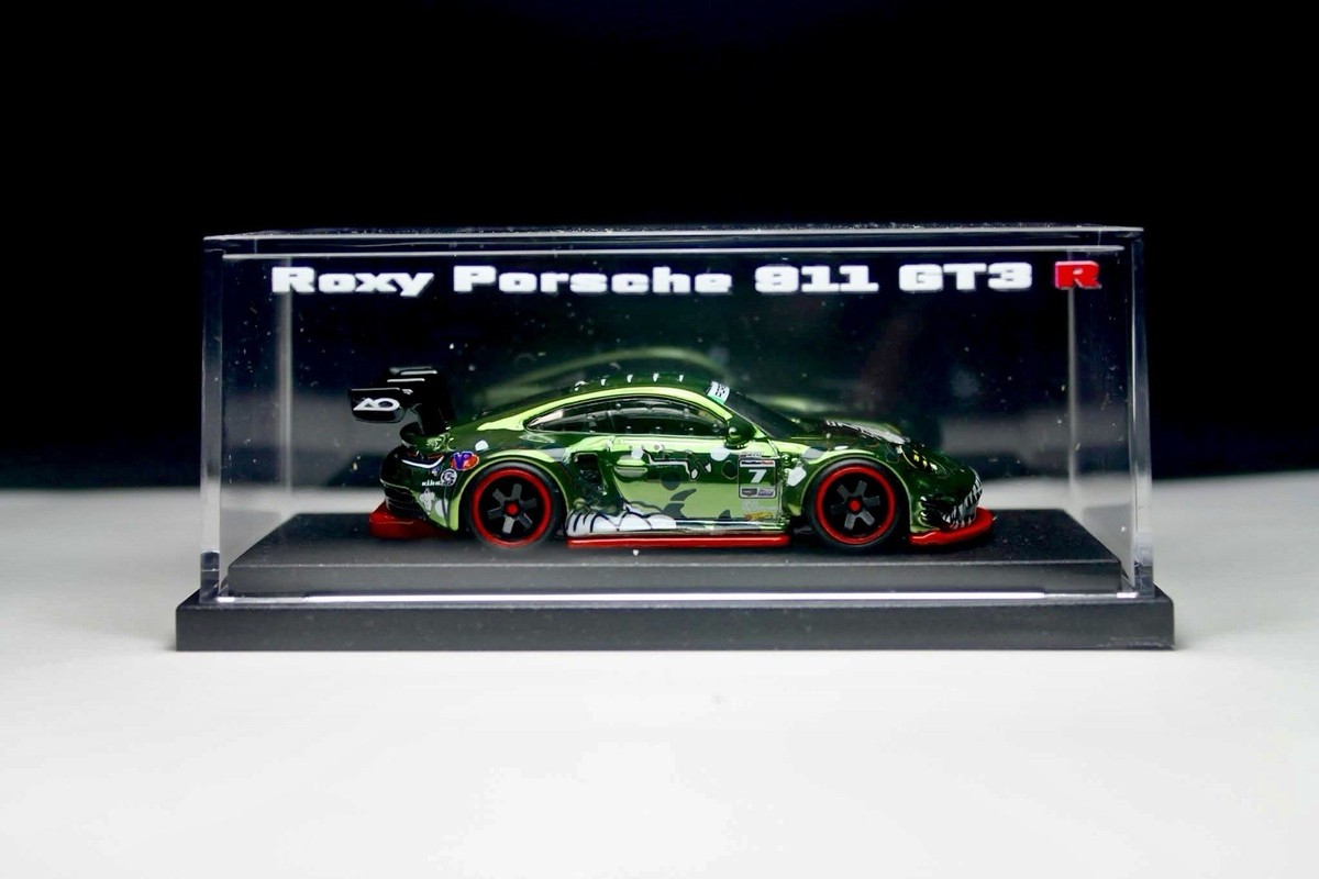 Hot Wheels Rexy Porsche 911 GT3 R (992) Olive Green Spectraflame