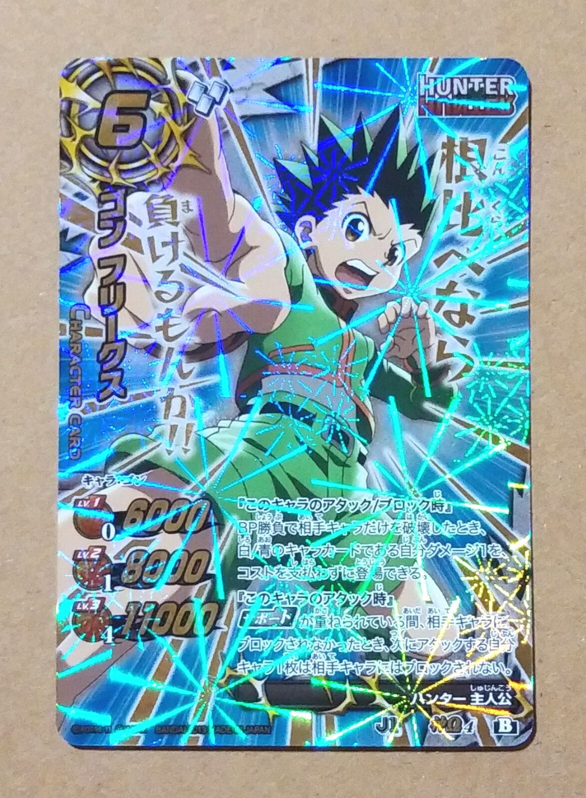 HUNTER×HUNTER HUNTER×HUNTER ハンターハンター カードダス マスターズ