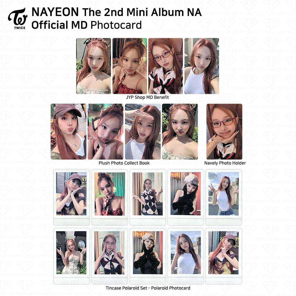 TWICE Nayeon The 2nd Mini Album NA Official MD Photocard JYP Shop