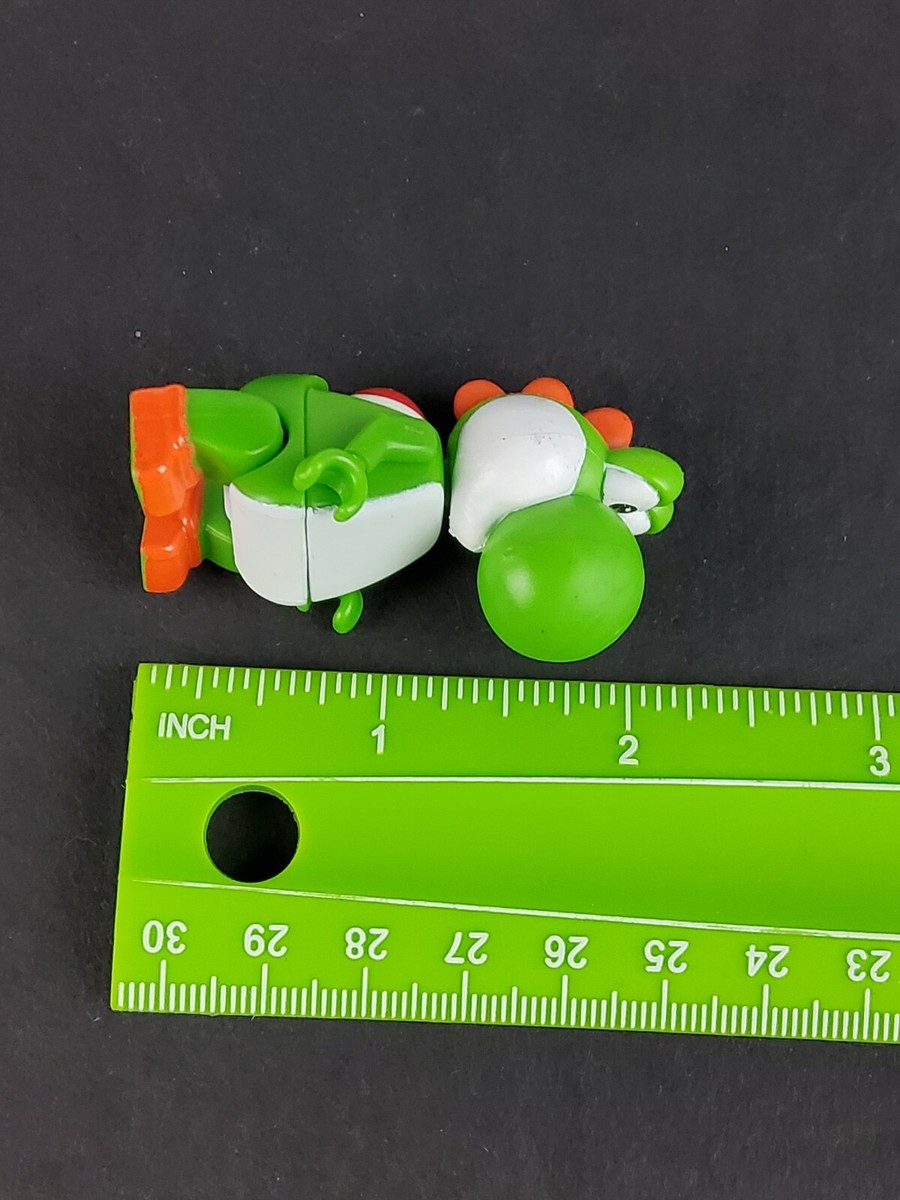 2011 K'NEX Green Yoshi Nintendo Super Mario Bros. Figure Mario