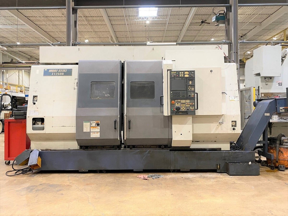 2001 Mori Seiki Model ZT-2500Y 8-Axis CNC Lathe w Live Tool, Sub