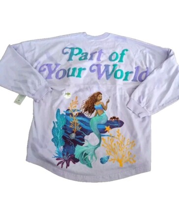 NWT Disney Parks The Little Mermaid - Ariel Spirit Jersey. Adult