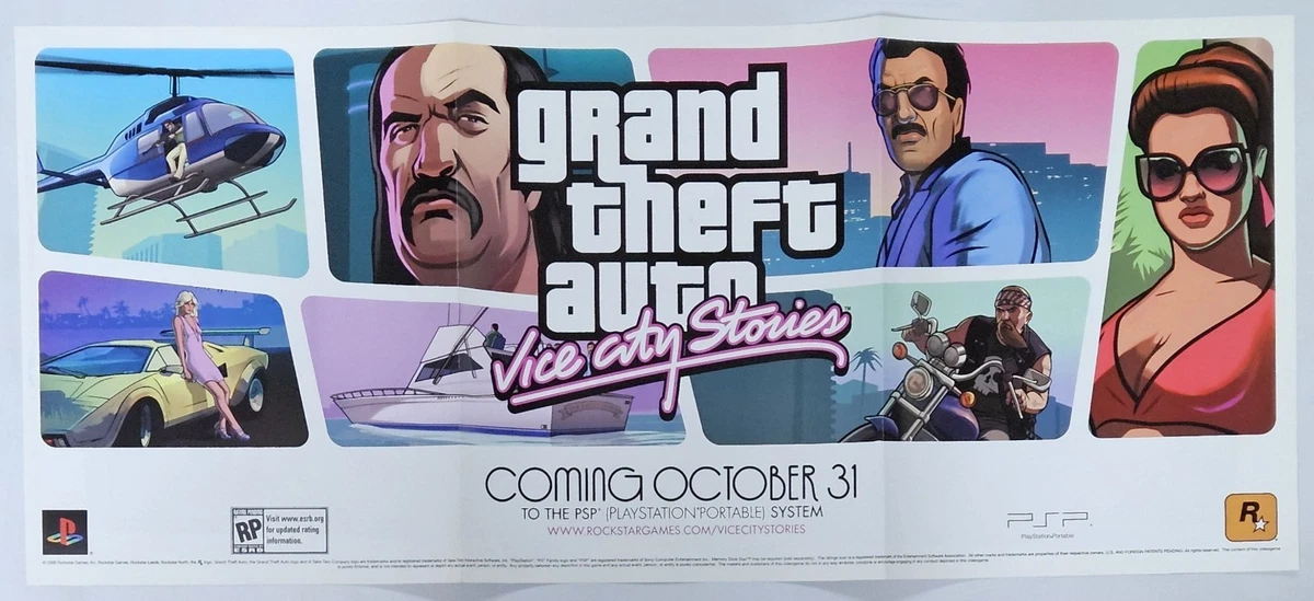 grand theft auto vice city poster products for sale | eBay