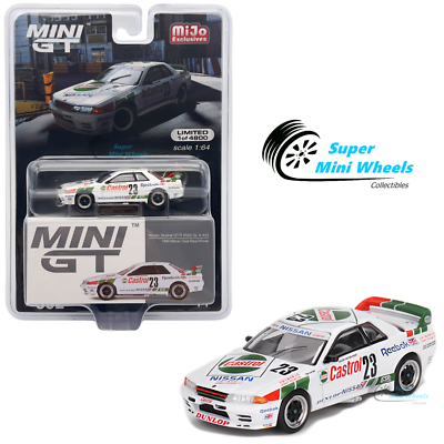 Mini GT 1:64 Nissan GT-R (R32) Gr. A #23 1990 Macau Guia Race