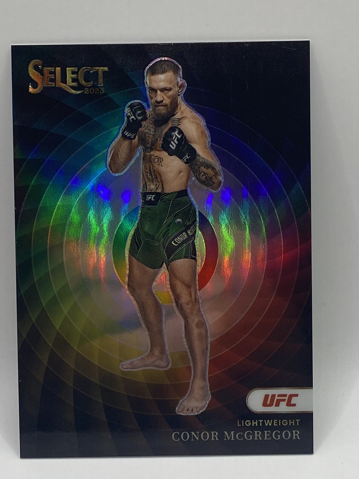 Conor McGregor 2023 Select UFC #3 Color Wheel /(SSP) Price Guide