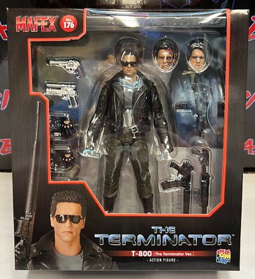 MEDICOM MAFEX NO 176 ARNOLD SCHWARZENEGGER TERMINATOR T800 6