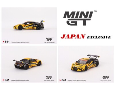 MINI GT JAPAN EXCLUSIVE #541 HONDA NSX GT3 EVO22 #18 TEAM UPGARAGE