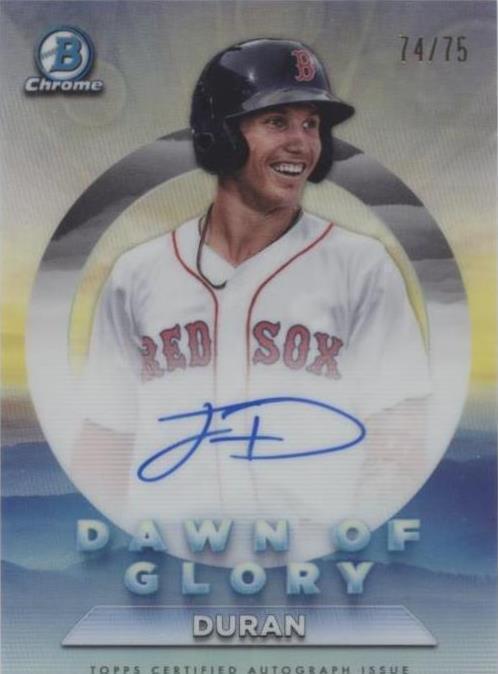 Jarren Duran Trading Cards for sale | eBay