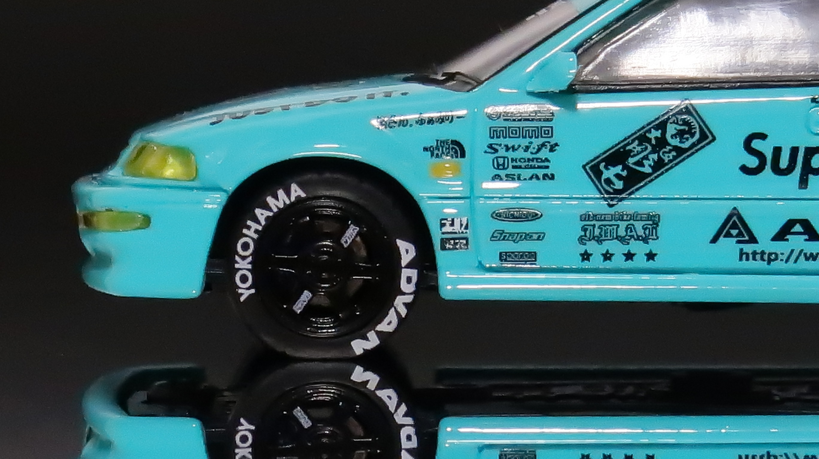 モデルインプレッション】 INNO Models 1/64 Honda Civic K-ASLAN EF9