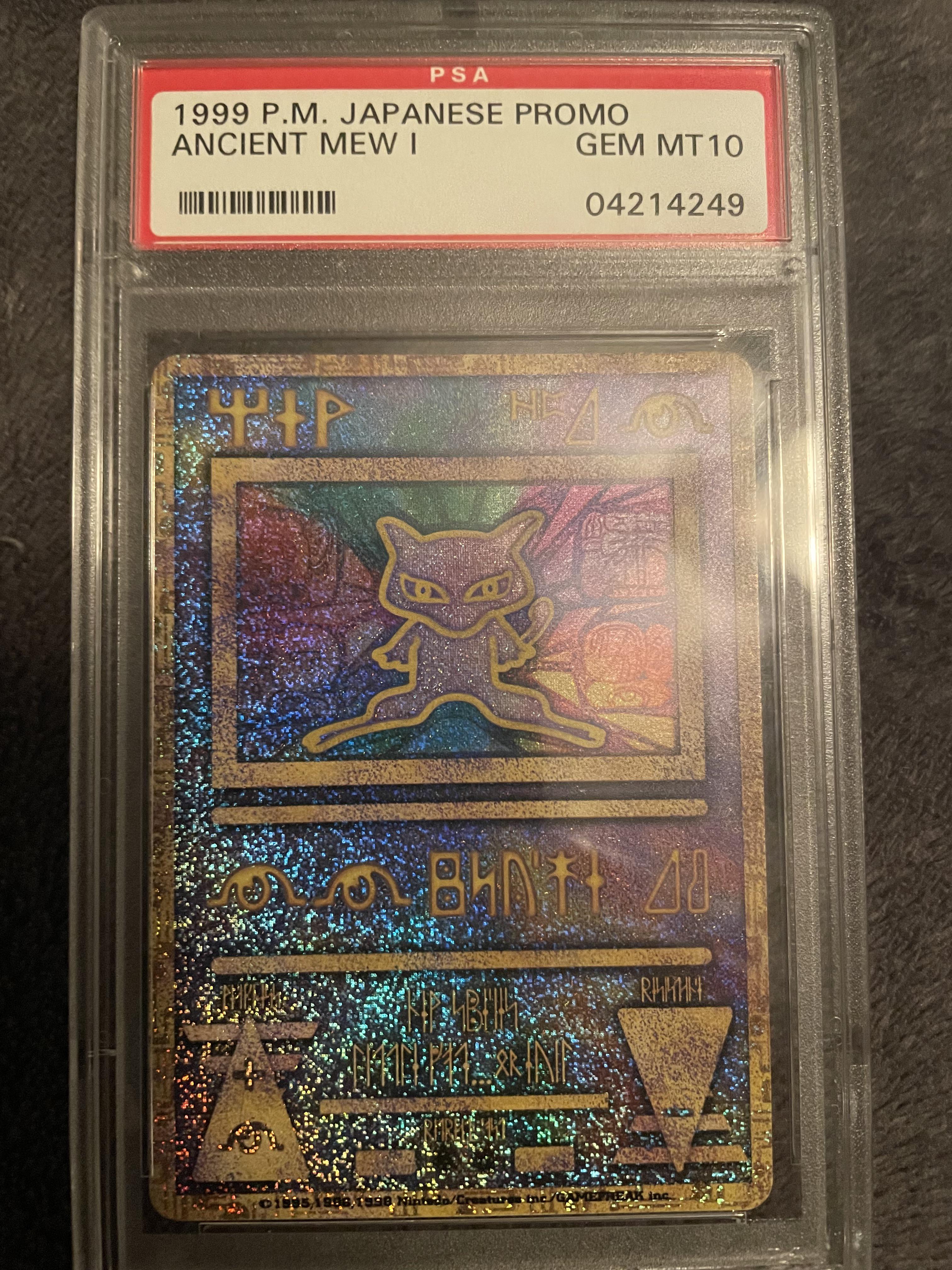 Concerns with PSA Labeling - Ancient Mew 1 “Nintedo” : r