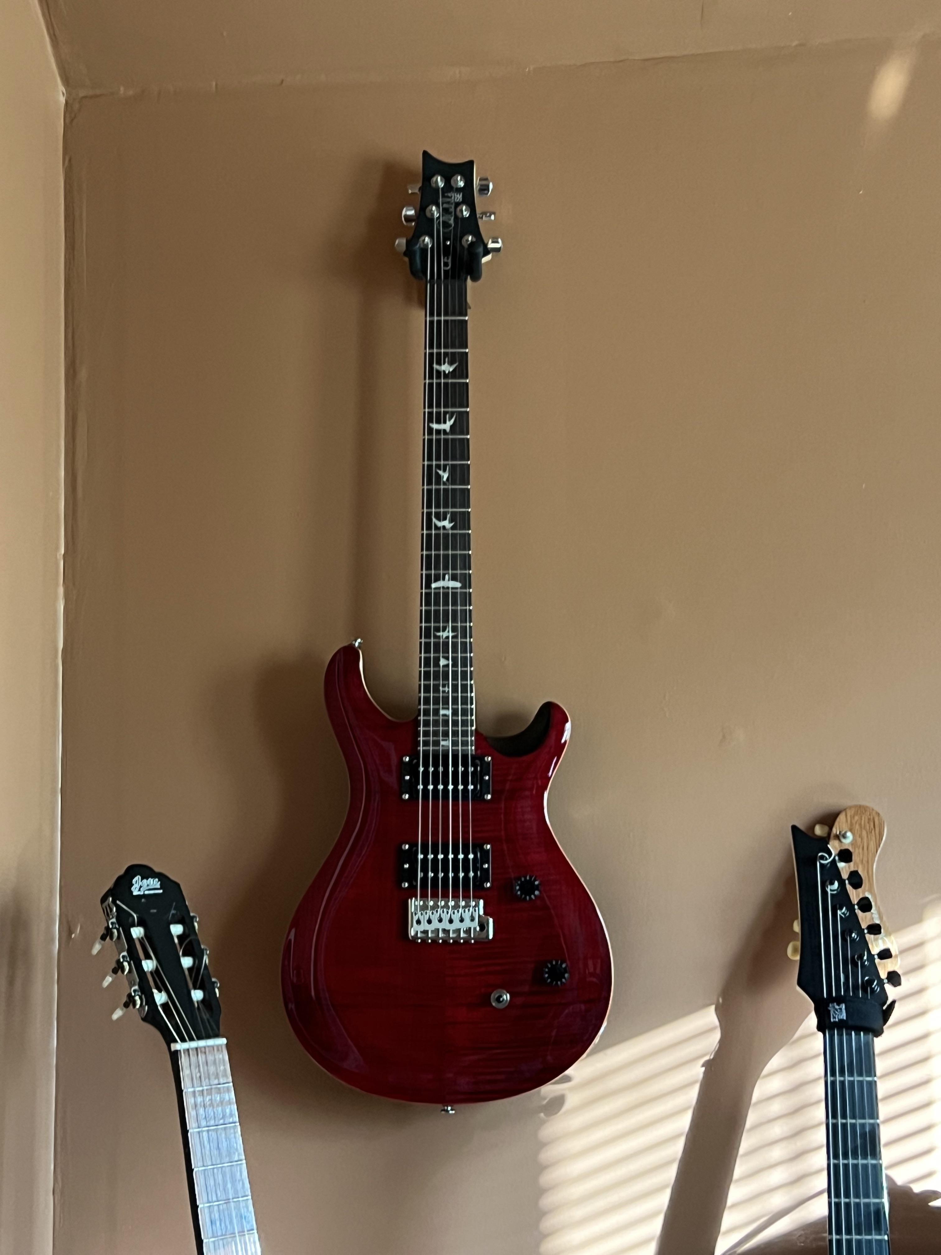 Got the new PRS CE SE in Black Cherry! : r/guitars