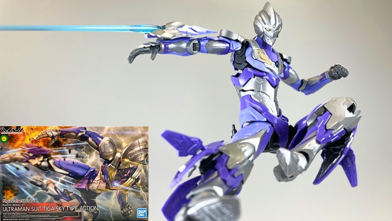 白化に次ぐ白化！ティガってこんなだっけ？】Figure-rise Standard