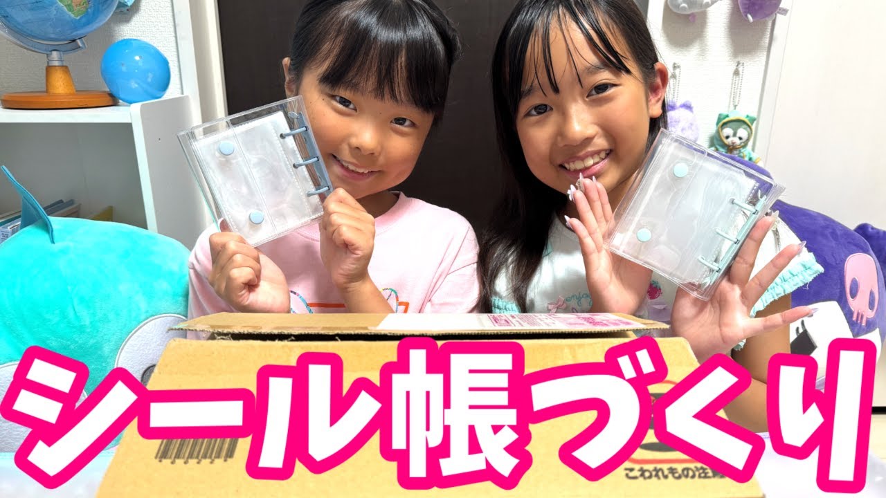 6th book] I'm going to make Mariizu's sticker book! - YouTube