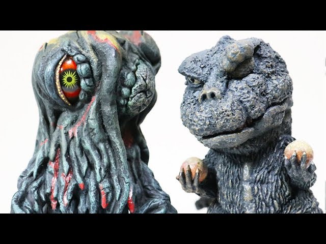Godzilla vs. Hedorah (Fierce Battle Ver.) Defo-Real - YouTube
