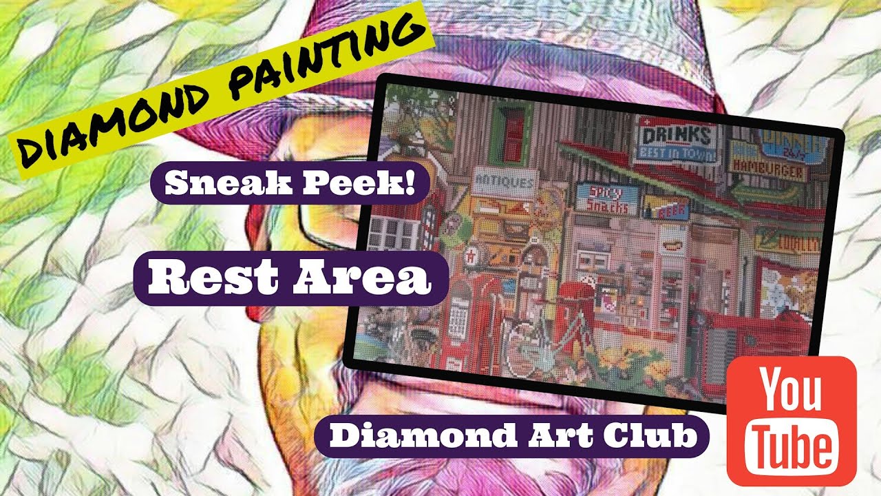 Diamond Art Club Sneak Peek - Rest Area! - YouTube