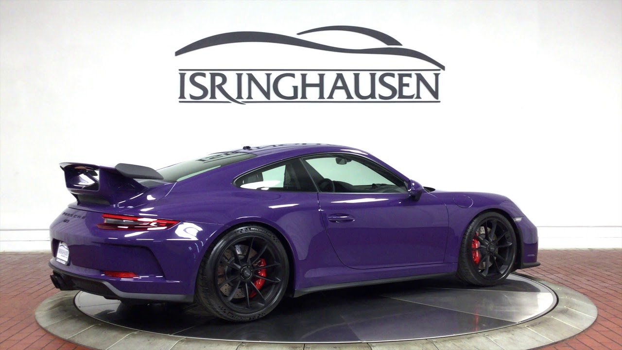 2018 Porsche 911 GT3 in PTS Ultraviolet - 176173A - YouTube