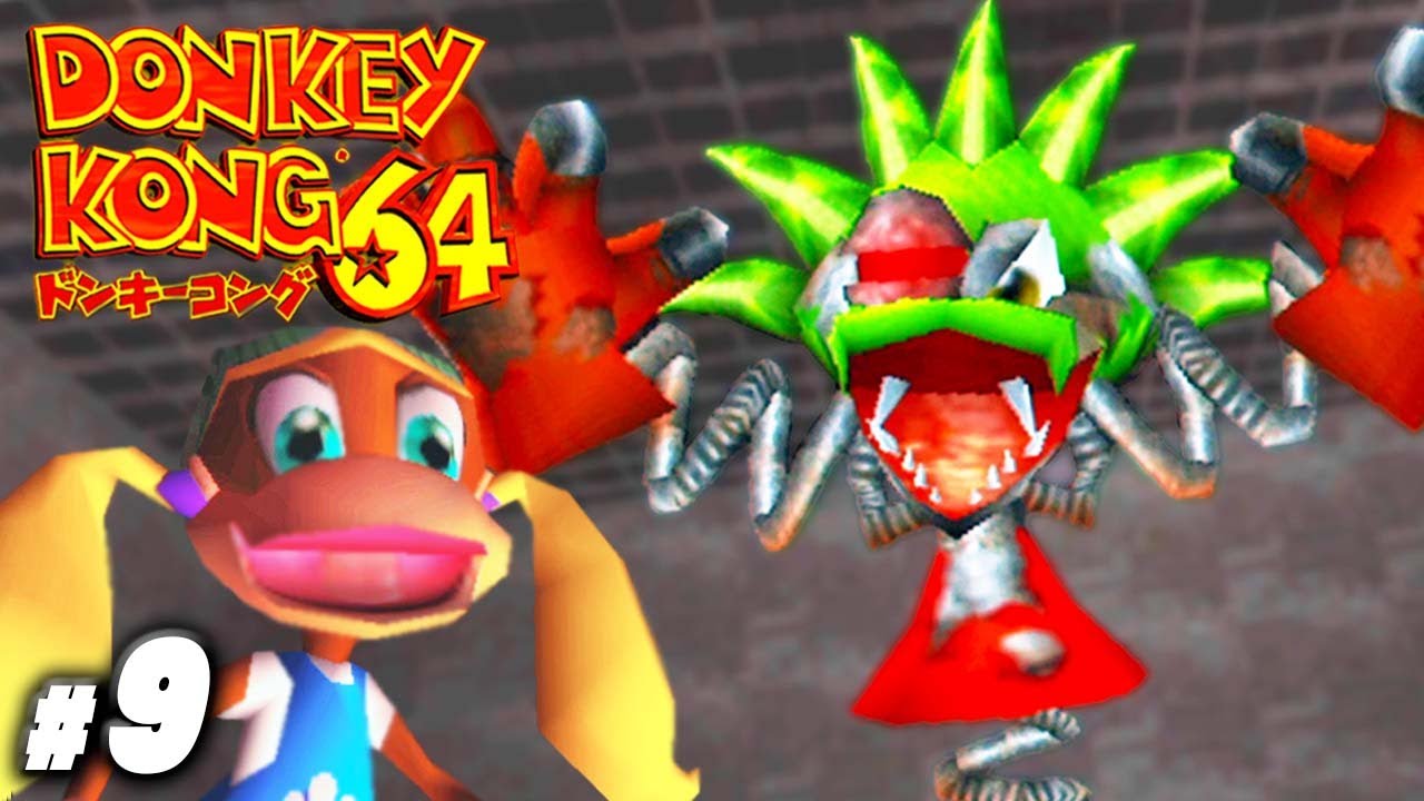 鬼畜でトラウマだらけの超名作『ドンキーコング64』 #9 - YouTube
