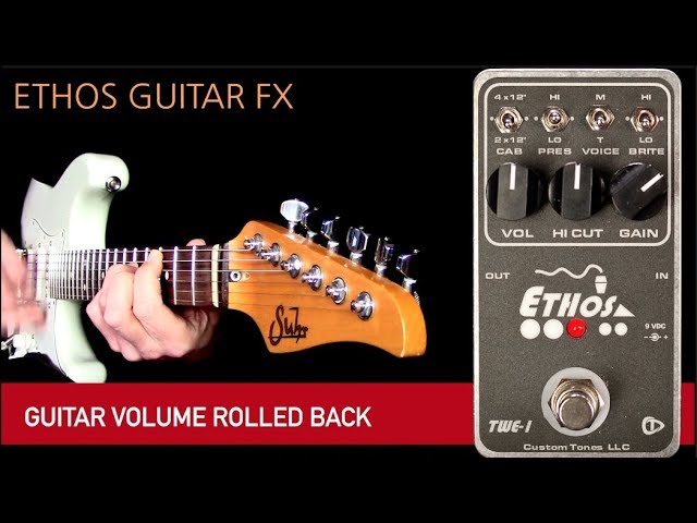 Ethos TWE-1 overdrive - YouTube