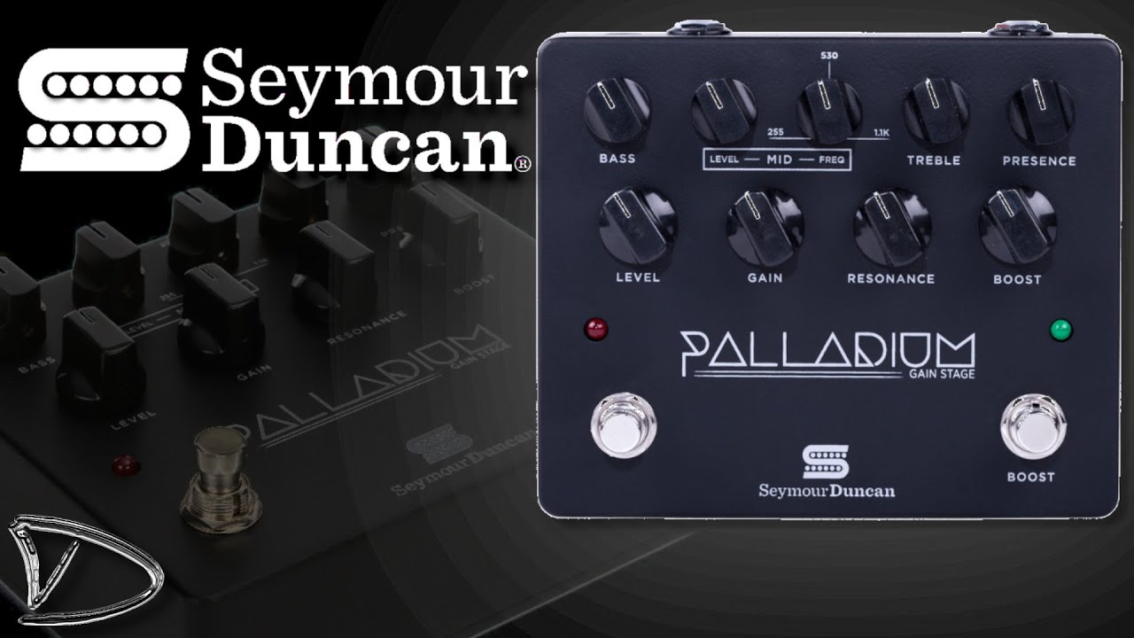 Seymour Duncan PALLADIUM Gain Stage | Pedal Demo - YouTube