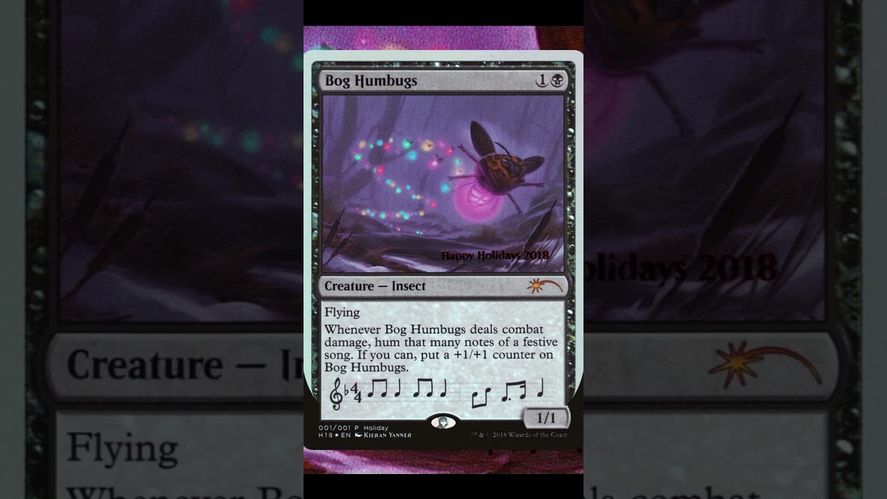 Bog Humbugs - Happy Holidays MTG 2018 - YouTube