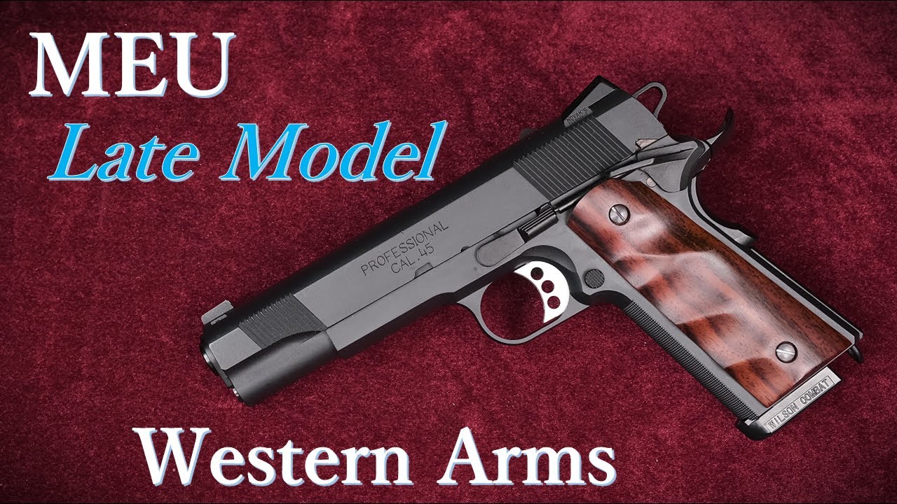 MEU 後期型 / ウェスタンアームズ：重量・トリガープル・初速測定