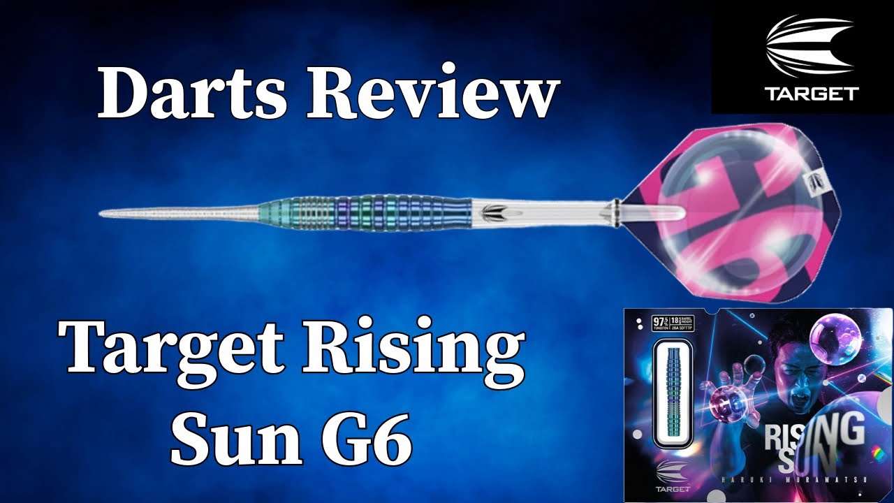 Target Rising Sun G6 18,5g Steeldarts Review | Haruki Muramatsu