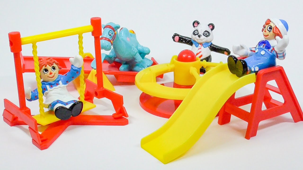 1989 ラガディ・アン&アンディ ハッピーセット Raggedy Ann & Andy