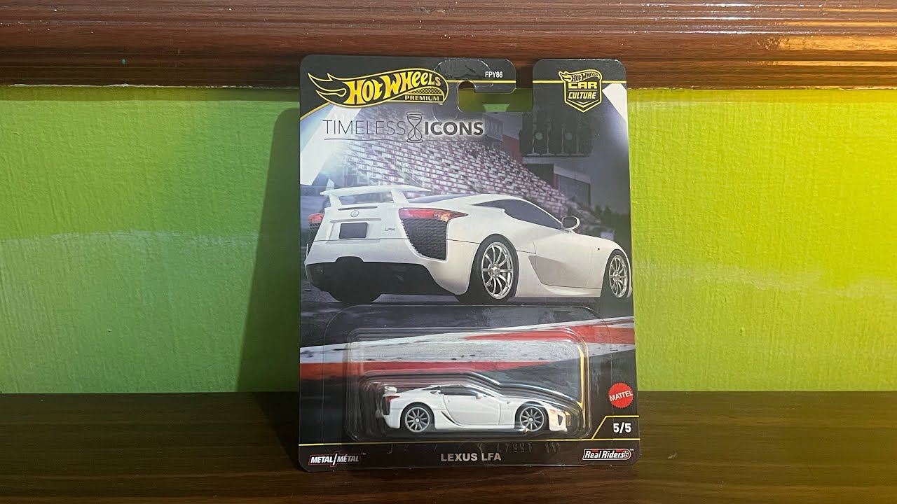 Timeless, Part II: Unboxing a Lexus LFA by Hot Wheels Premium