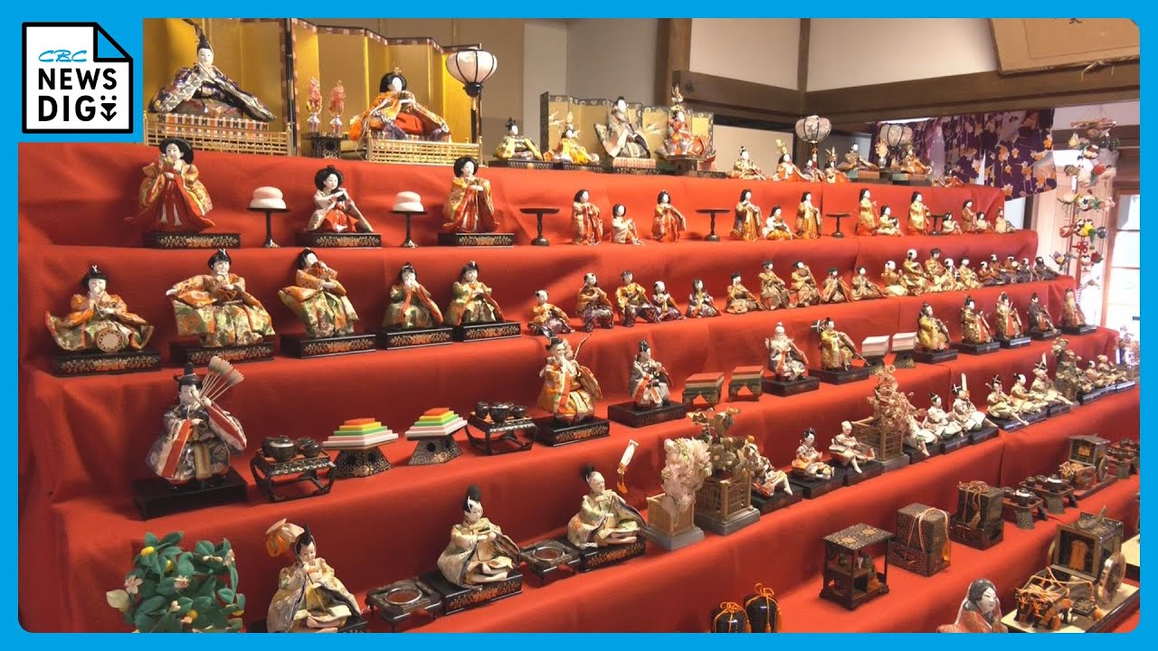 明治から昭和にかけての｢ひな人形｣約150体を展示 時代ごとに異なる表情