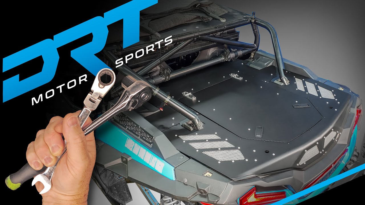 Polaris RZR XP1000 / XP Turbo Aluminum Trunk Enclosure by DRT