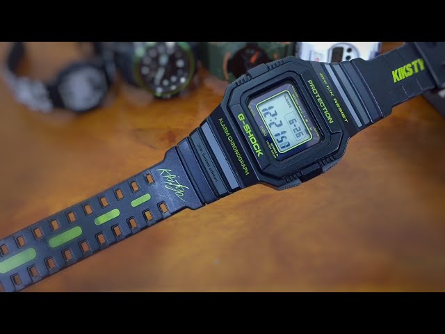 G-Shock 25th Anniversary G-5500 KIKS TYO collab limited edition