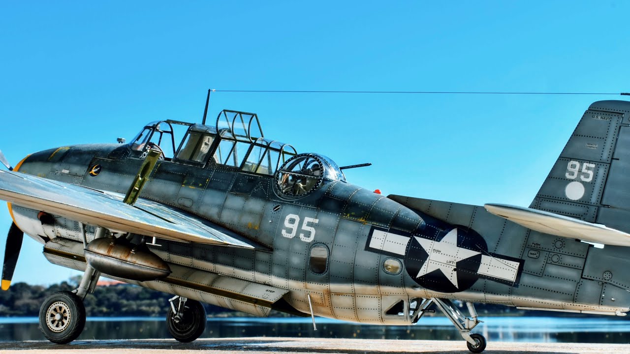 TBF Avenger 1/32 process slide show - YouTube