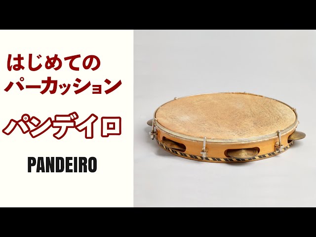 Pandeiro for Beginners! Basic Tones, Exercises & Phrases [Full