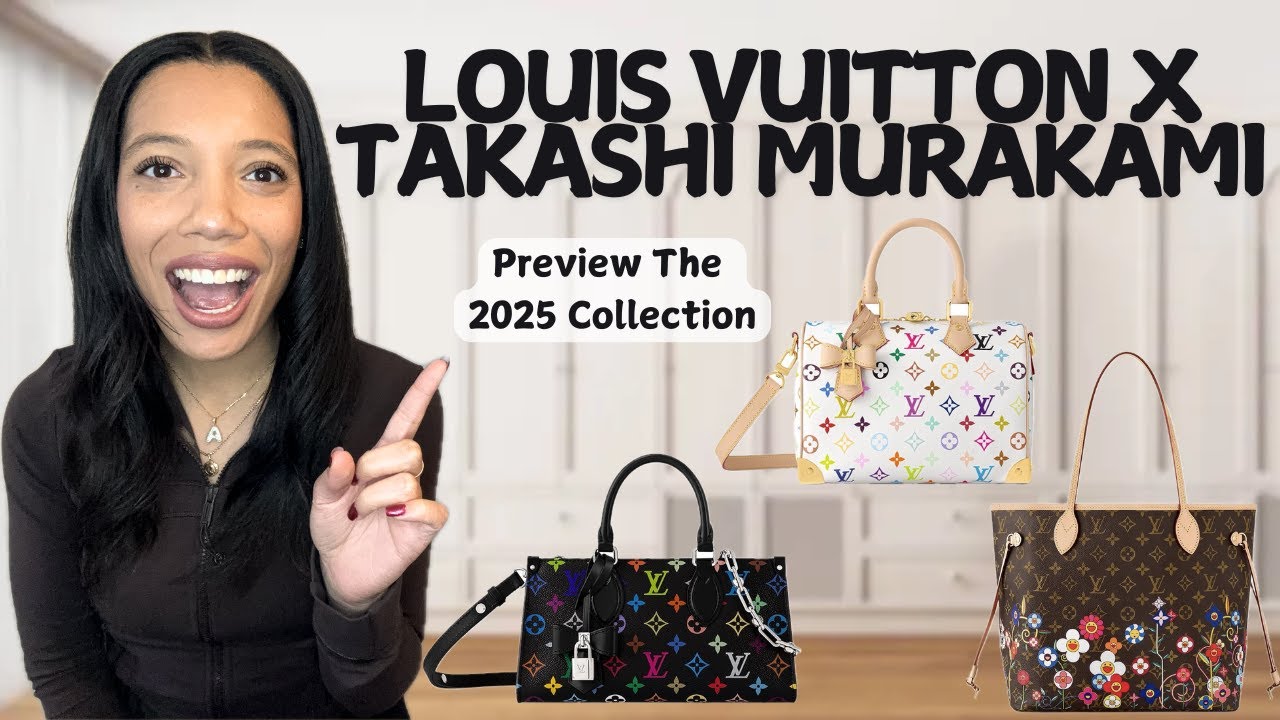 Louis Vuitton X Takashi Murakami NEW Collection | LV Multicolor