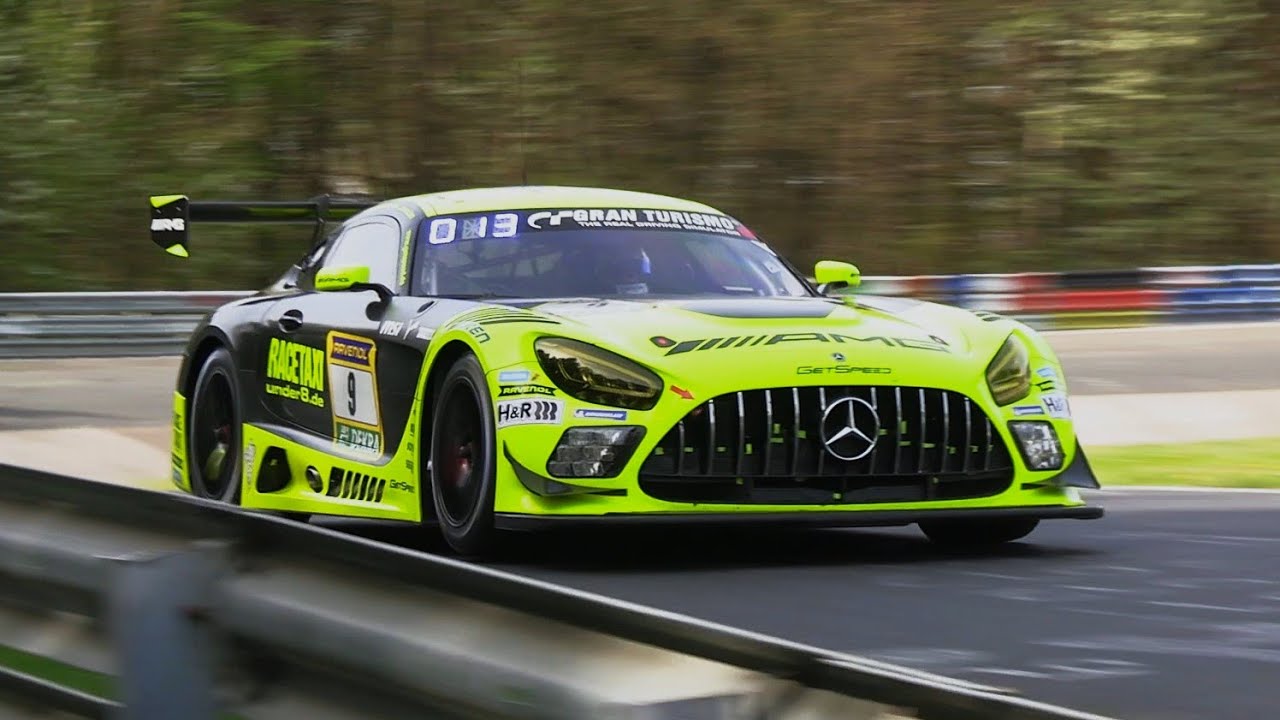Mercedes AMG GT3 Evo 2020 - Pure 6.3L N/A V8 Sound! - Nürburgring