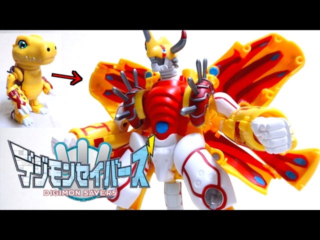 DIGIMON SAVERS】Warp Digivolving ShineGreymon BANDAI KOREA