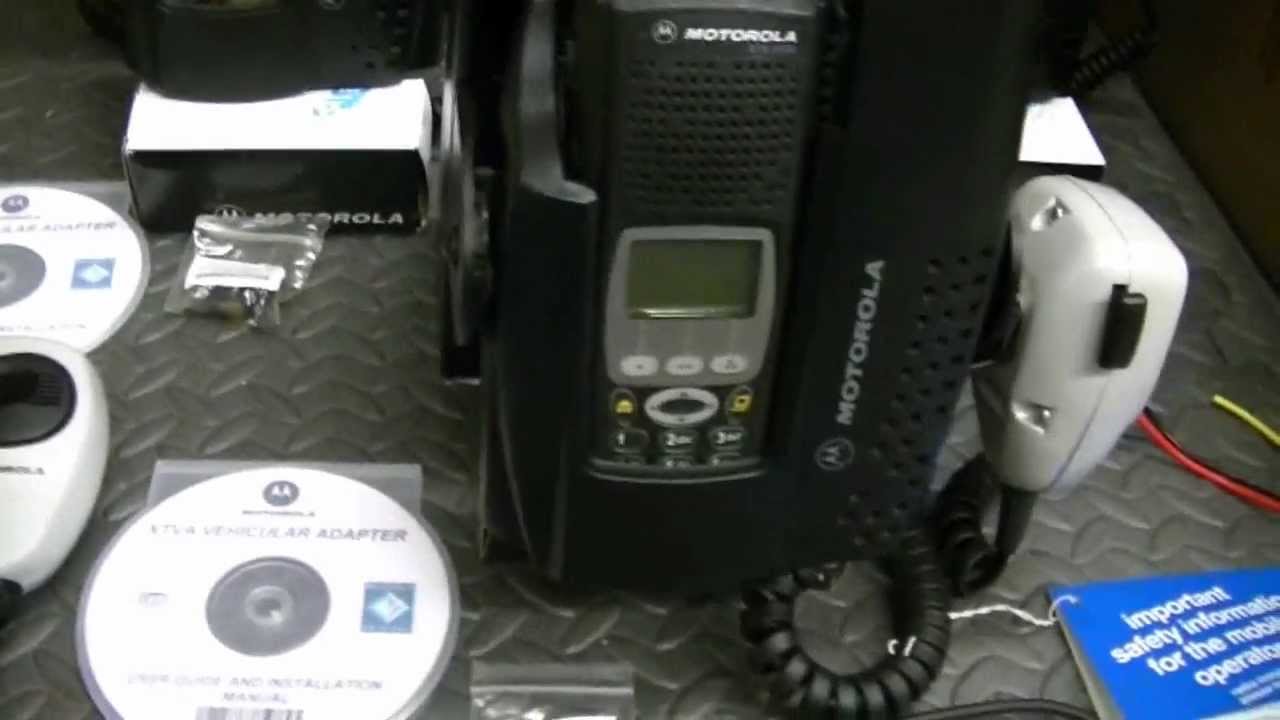 Motorola XTVA Vehicular Units - Three Pack - For Motorola