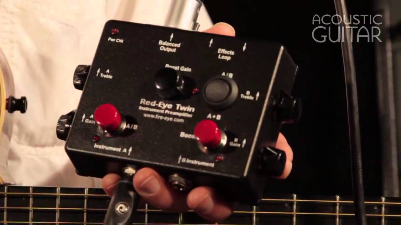 Fire-Eye Red-Eye Instrument Preamp review from Acoustic Guitar