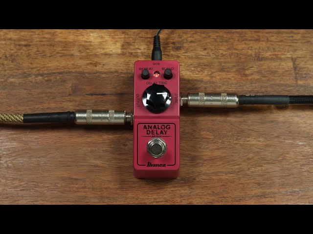 Ibanez Analog Delay Mini - YouTube